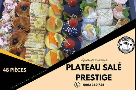Plateau Salé PRESTIGE 48Pcs