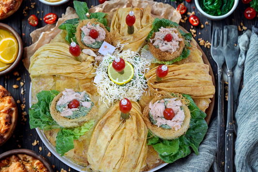 Pastilla Saumon & Epinards 6 Personnes