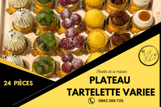 PLATEAU TARTELETTE VARIEE 24 Pcs